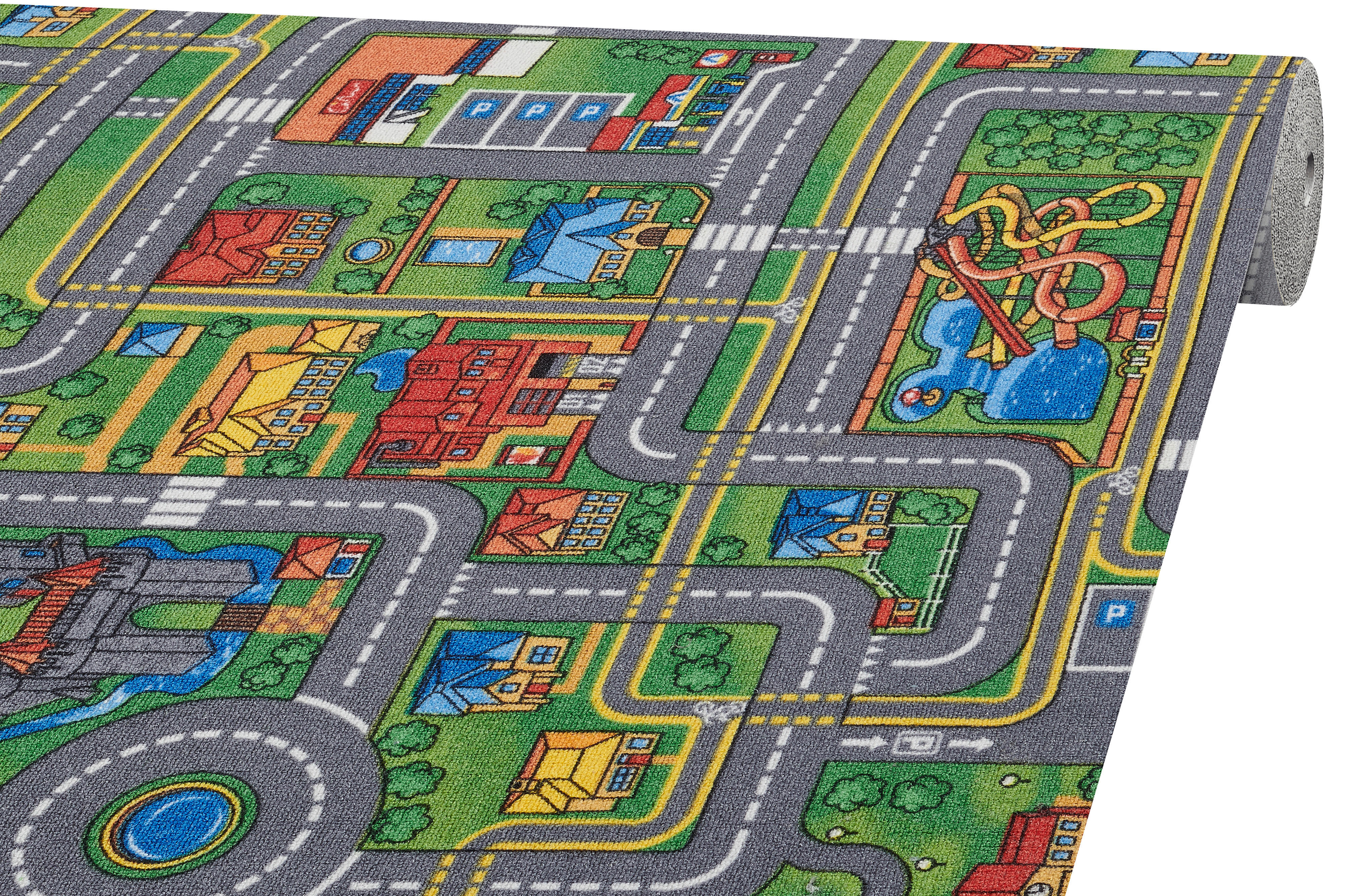 Teppichboden Playcity grün B: ca. 400 cm pro m² Playcity - grün (400,00cm)