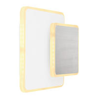 GLOBO LED-Wandleuchte weiß Opal Acryl Metall B/H: ca. 20x17 cm MANY - weiß/Opal (20,00/17,00cm) - GLOBO