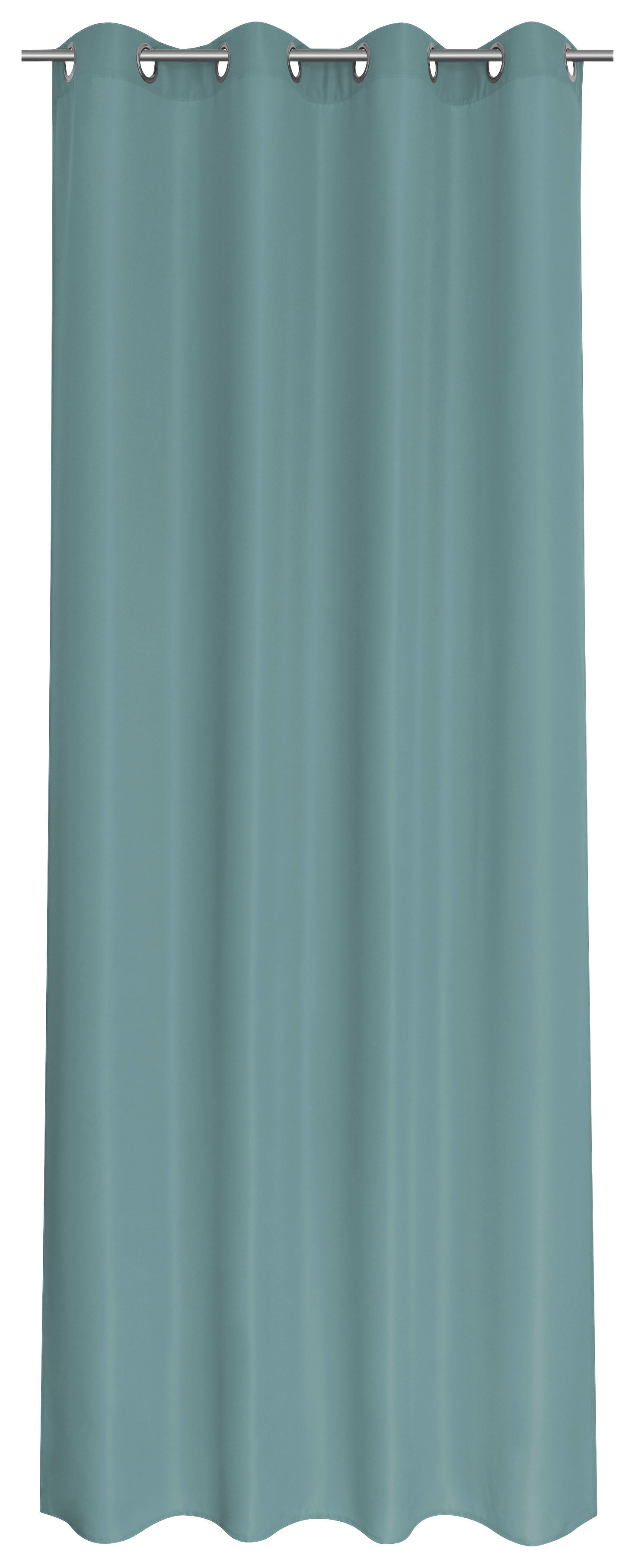 Ösenvorhang Sorrento rauchblau B/L: ca. 140x245 cm Sorrento - rauchblau (140,00/245,00cm) - POCOline