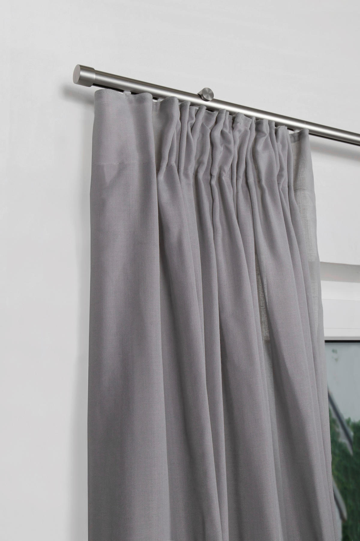 Stange mit Innenlauf Profilo Profilo - Edelstahloptik (240,00cm) - ondeco