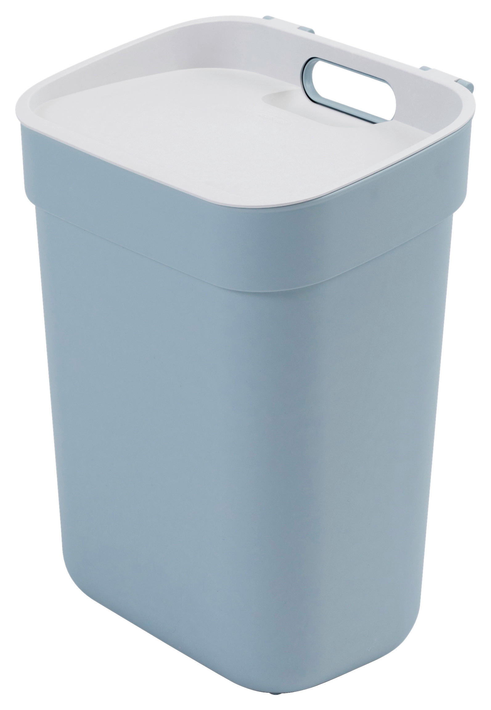 Schmal Mülleimer mit Druckdeckel Wasserdicht Abfalleimer Küche Badezimmer  Büro
