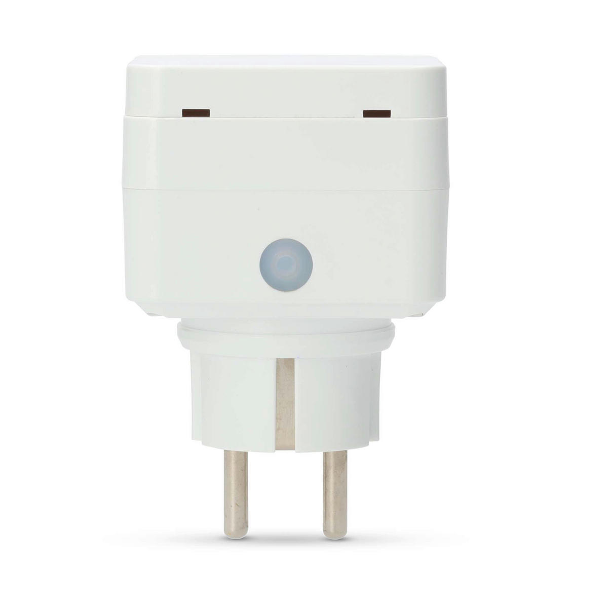 Nedis Smart-Stecker weiß grau Polycarbonat B/H/L: ca. 6x9,9x6 cm SmartLife - weiß/grau (6,00/6,00/9,90cm) - Nedis