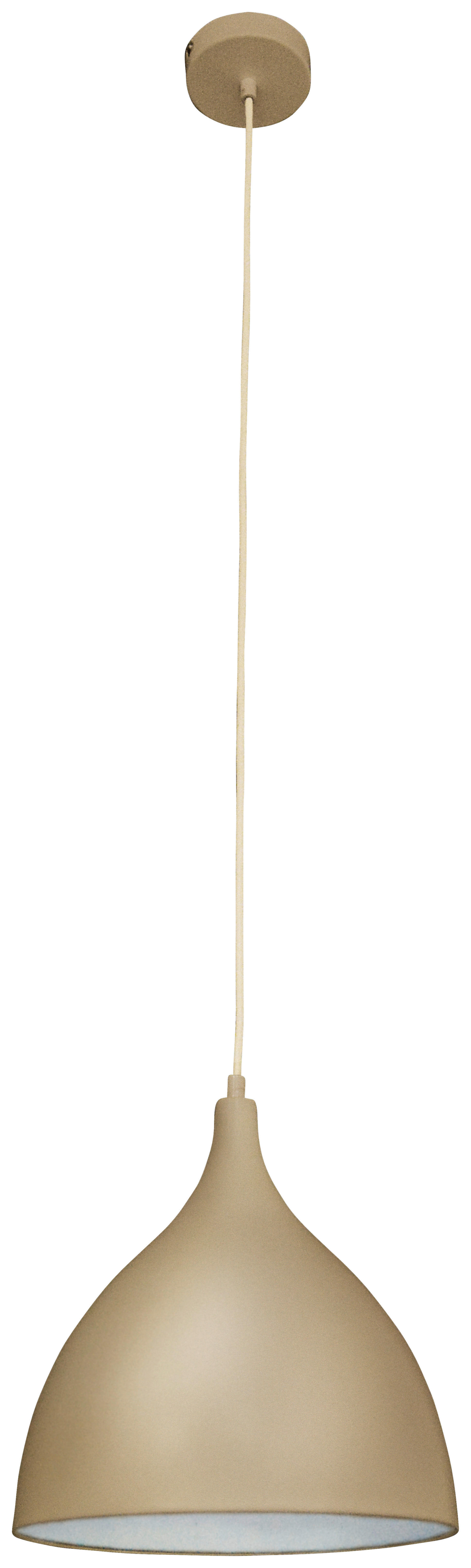 Näve Leuchten Pendelleuchte 6076514 braun Metall B/H/T: ca. 28x28x28 cm E27 1 Brennstellen Pinhead - braun (28,00/28,00/28,00cm) - Näve Leuchten