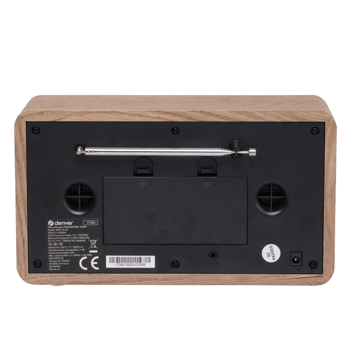 Denver DAB+ Radio DAB-18LW DAB-18LW - (26,00/15,00/11,00cm) - Denver