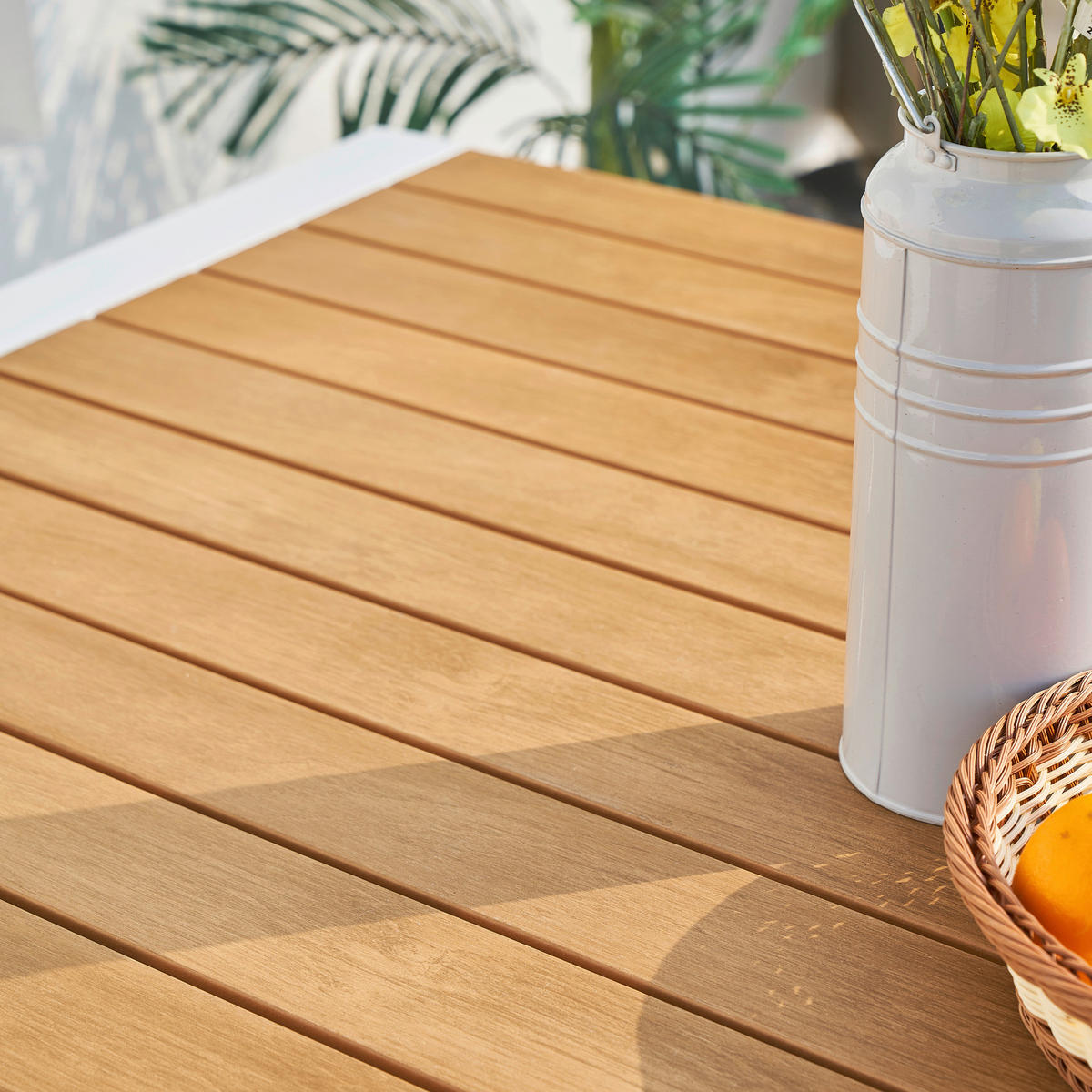 AXI Outdoor Living Gartenset Tony braun Kunststoff B/H/L: ca. 90x75x190 cm Tony - braun/weiß (190,00/90,00/75,00cm) - AXI Outdoor Living