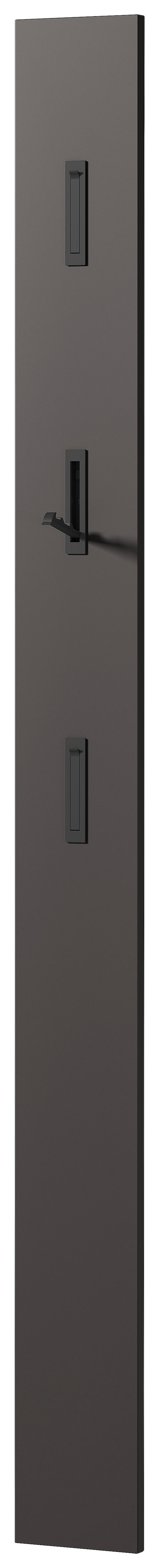 Garderobenpaneel 3728-547 Graphit Optik B/H/T: ca. 15x170x3 cm 3728-547 - schwarz/Graphit (15,00/170,00/3,00cm) - Germania