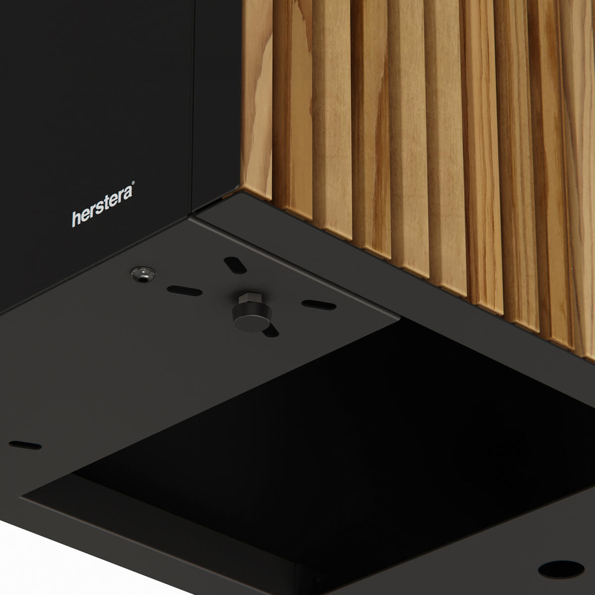 Herstera Garden Pflanzkübel Deco Planter schwarz Holz B/H/L: ca. 120x80x25 cm Deco Planter - schwarz (25,00/120,00/80,00cm) - Herstera Garden