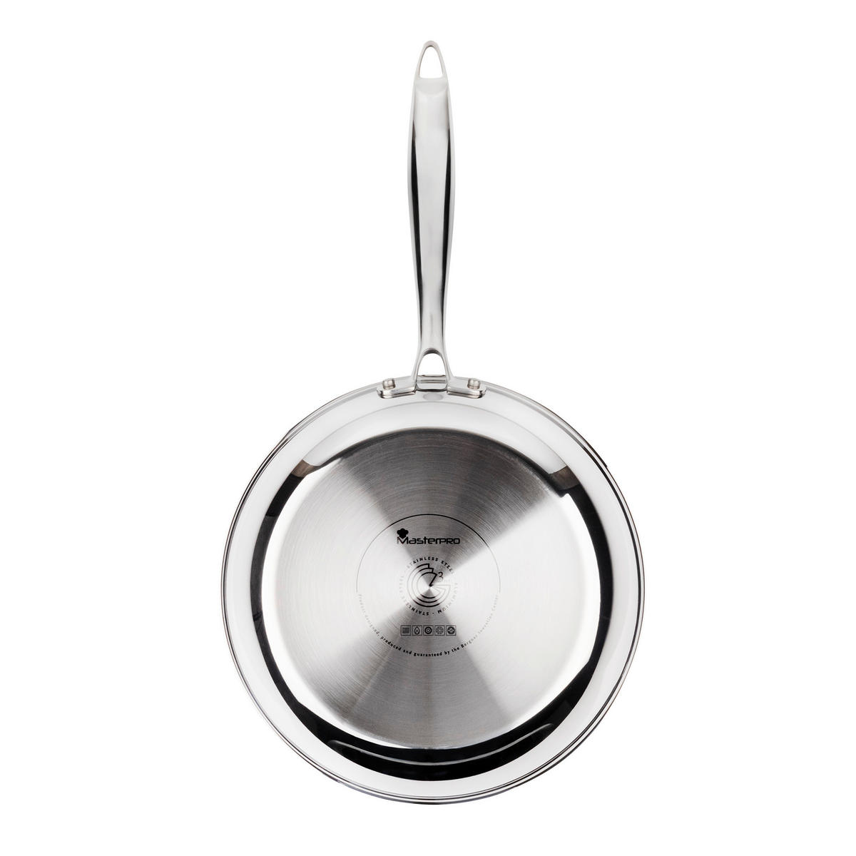 BERGNER Pfannenset BASTER schwarz Edelstahl BASTER - schwarz/silber - BERGNER