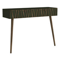 Konsolentisch Forest walnuss Nachbildung grün Spanplatte B/H/T: ca. 120x90x36 cm Forest - walnuss/grün (120,00/90,00/36,00cm) - moebel17
