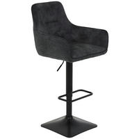Barhocker Dora, 2er-Set anthrazit B/H/T: ca. 51x117x57 cm Dora, 2er-Set - anthrazit (51,00/117,00/57,00cm) - Hela