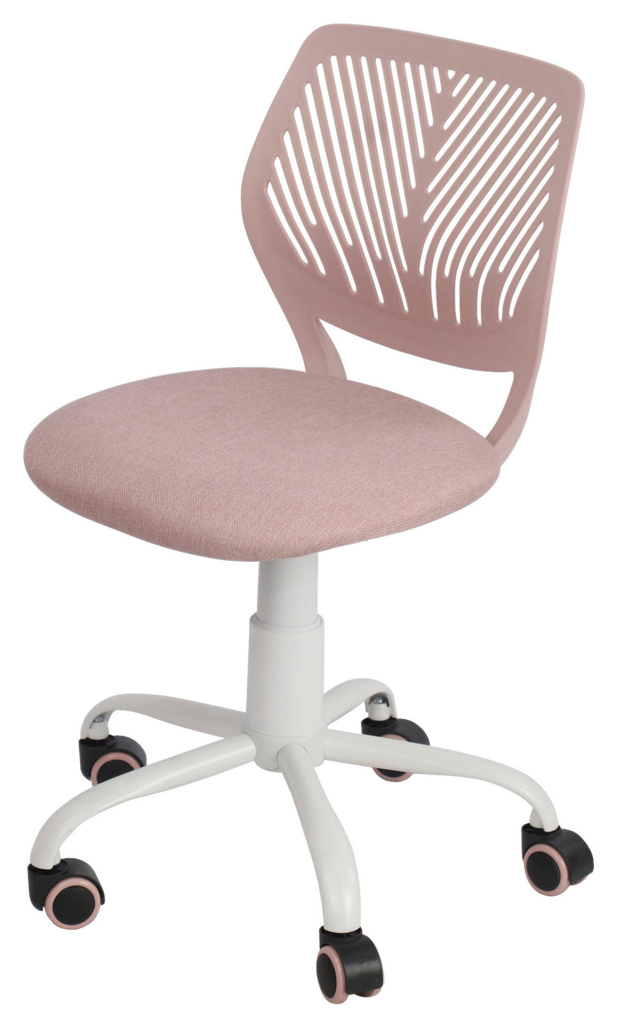 Drehstuhl Melina pink Melina - pink/weiß (49,50/75,00/49,50cm)