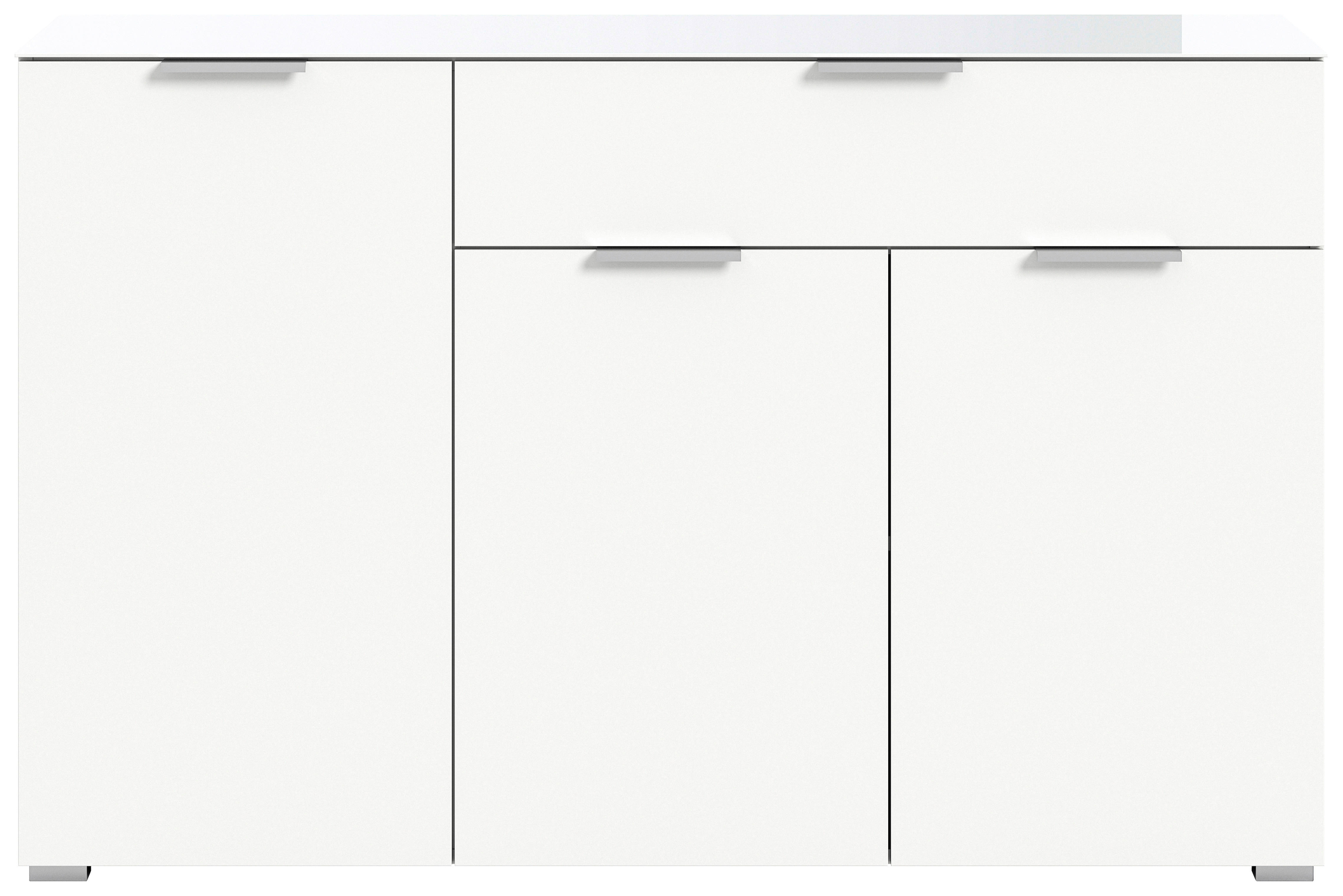 Kommode Ray weiß B/H/T: ca. 135x86x40 cm Ray - weiß (135,00/86,00/40,00cm) - xonox.home