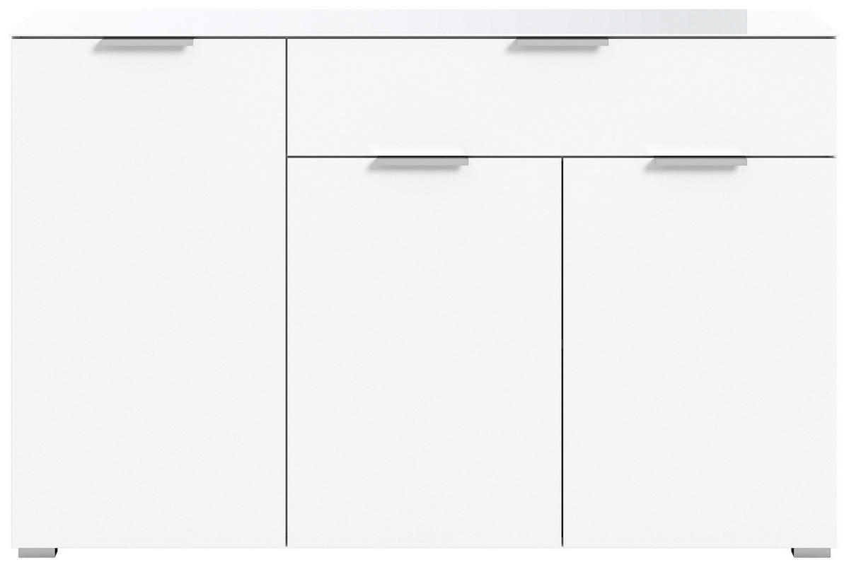 Kommode Ray weiß B/H/T: ca. 135x86x40 cm Ray - weiß (135,00/86,00/40,00cm) - xonox.home