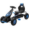 AIYAPLAY Go Kart schwarz B/H/L: ca. 58x61x121 cm Go Kart - blau/schwarz (121,00/58,00/61,00cm) - AIYAPLAY