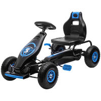 AIYAPLAY Go Kart schwarz B/H/L: ca. 58x61x121 cm Go Kart - blau/schwarz (121,00/58,00/61,00cm) - AIYAPLAY