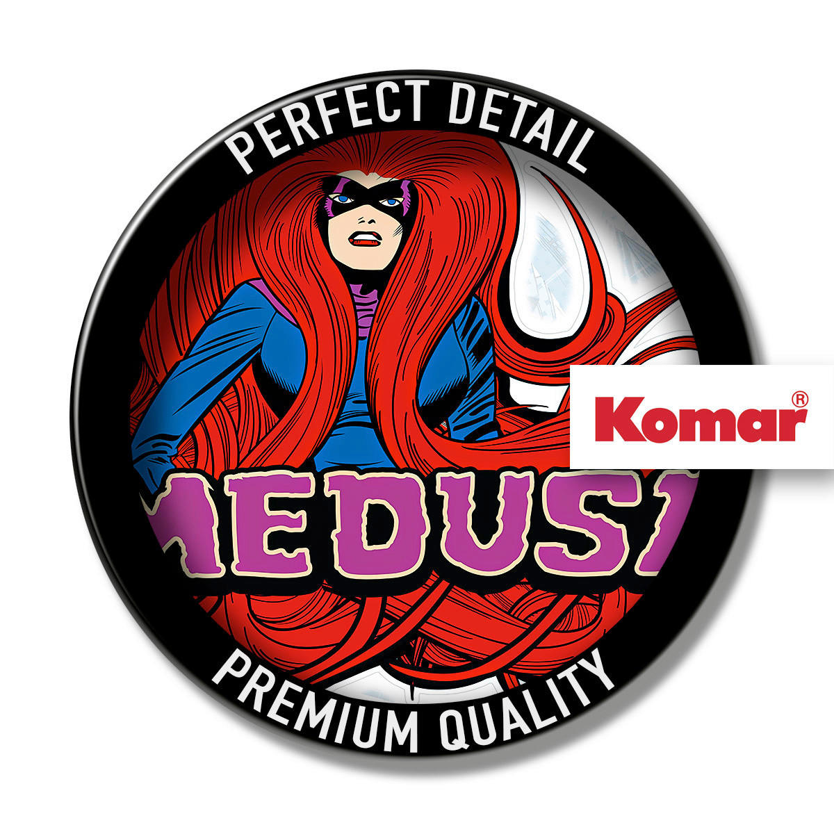 Komar Wandtattoo Medusa Comic Classic  Medusa Comic Classic B/L: ca. 50x70 cm Medusa Comic Classic - (50,00/70,00cm) - Komar