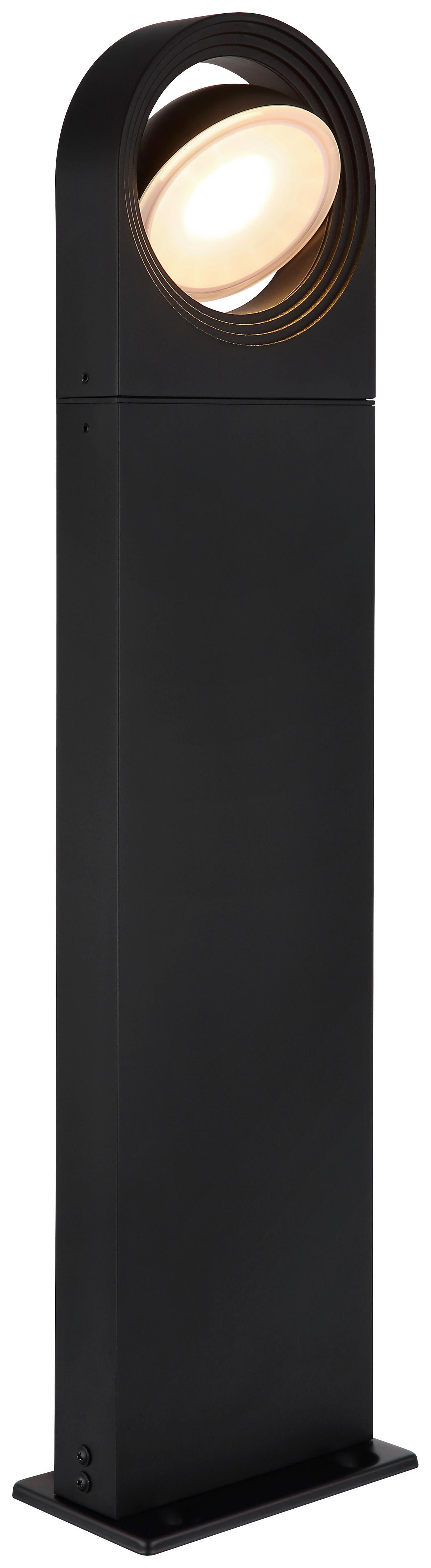 LED-Außenleuchte OKO 34322S Opal schwarz B/H/L: ca. 10x70x17 cm OKO - schwarz/Opal (17,00/10,00/70,00cm) - GLOBO