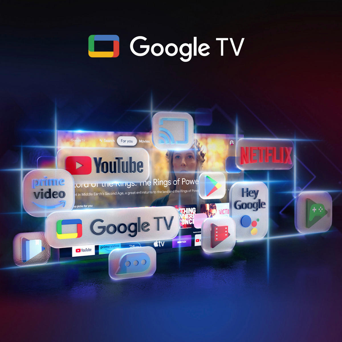CHiQ Q-LED Smart TV L32QM8T 32 Zoll Diagonale ca. 80 cm Q-LED-TV_32"_FHD_L32QM8T_CHiQ - grau - Chiq