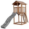 AXI Spielturm Beach Tower braun B/H/L: ca. 111x242x349 cm Beach Tower - braun/grau (349,00/111,00/242,00cm) - AXI