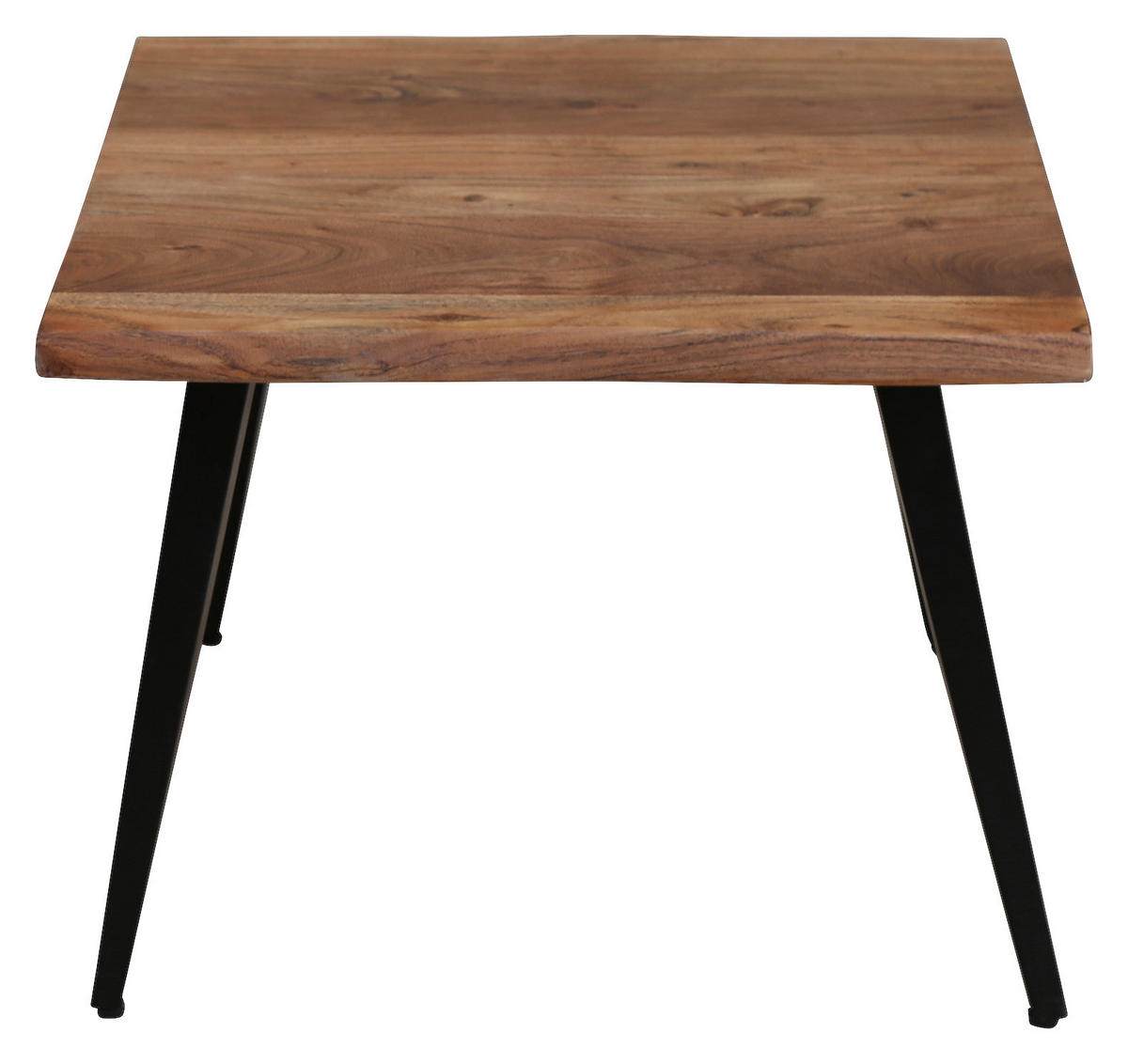 Couchtisch CADDY natur schwarz pulverbeschichtet B/H/T: ca. 60x45x60 cm CADDY - natur/schwarz (60,00/45,00/60,00cm) - byLIVING