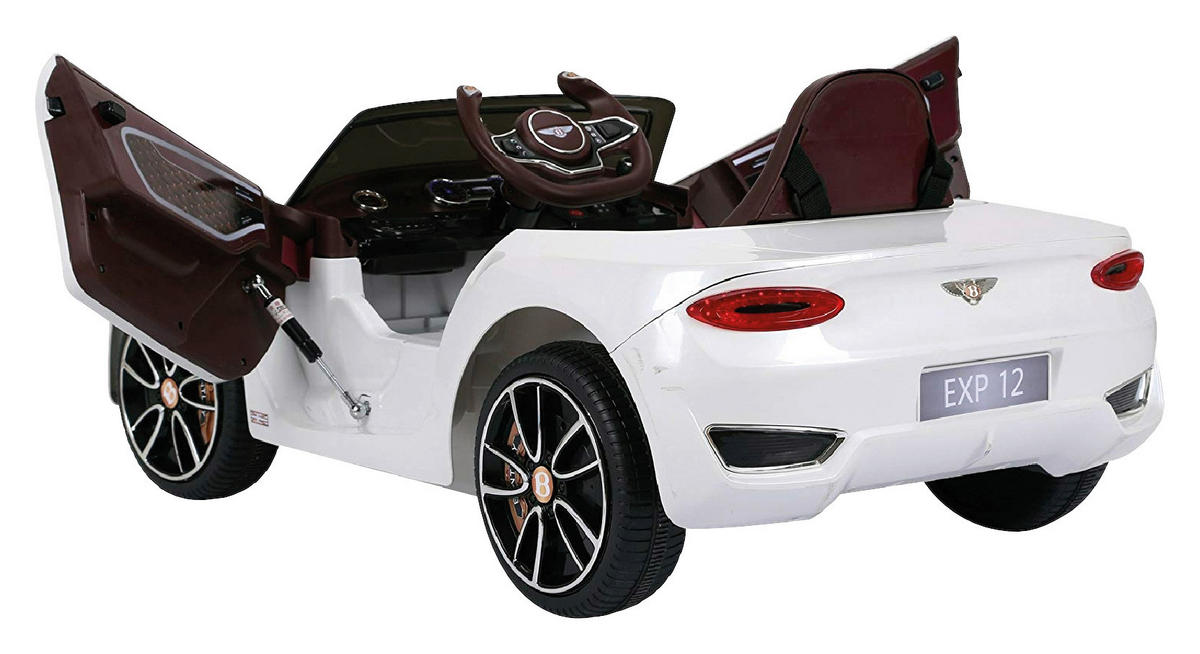 HOMCOM Kinderauto Bentley Continental weiß B/H/L: ca. 60x43x108 cm Bentley Continental - weiß (108,00/60,00/43,00cm) - HOMCOM