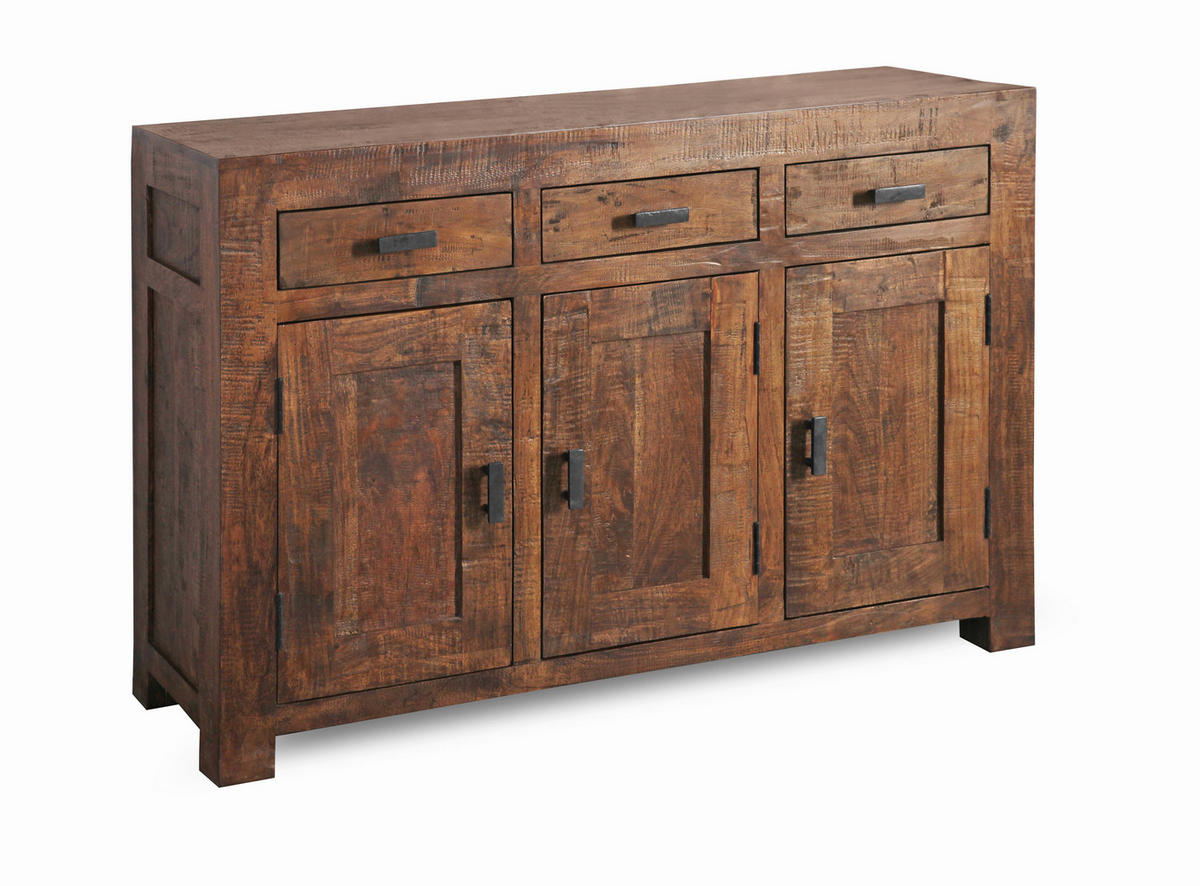 Kommode Genua Akazie dunkel B/H/T: ca. 130x86x40 cm Genua - Akazie (130,00/86,00/40,00cm)