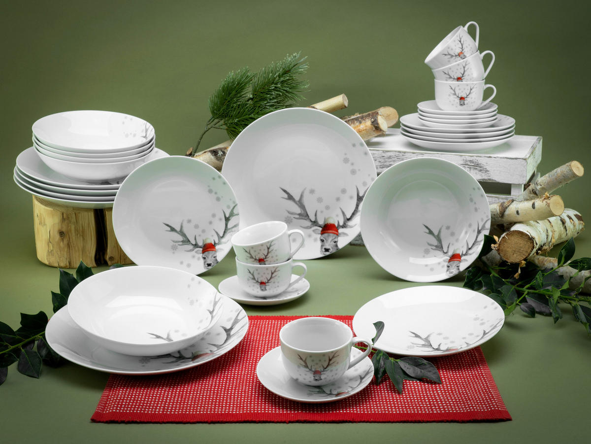 CreaTable Kombiservice Luna Hirsch Luna Hirsch - multicolor - CreaTable