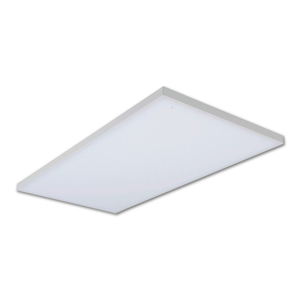 Näve Leuchten Deckenleuchte 1351223 weiß Kunststoff Metall B/H/T: ca. 29,5x4,5x59,5 cm 1 Brennstellen Carente - weiß (29,50/4,50/59,50cm) - Näve Leuchten
