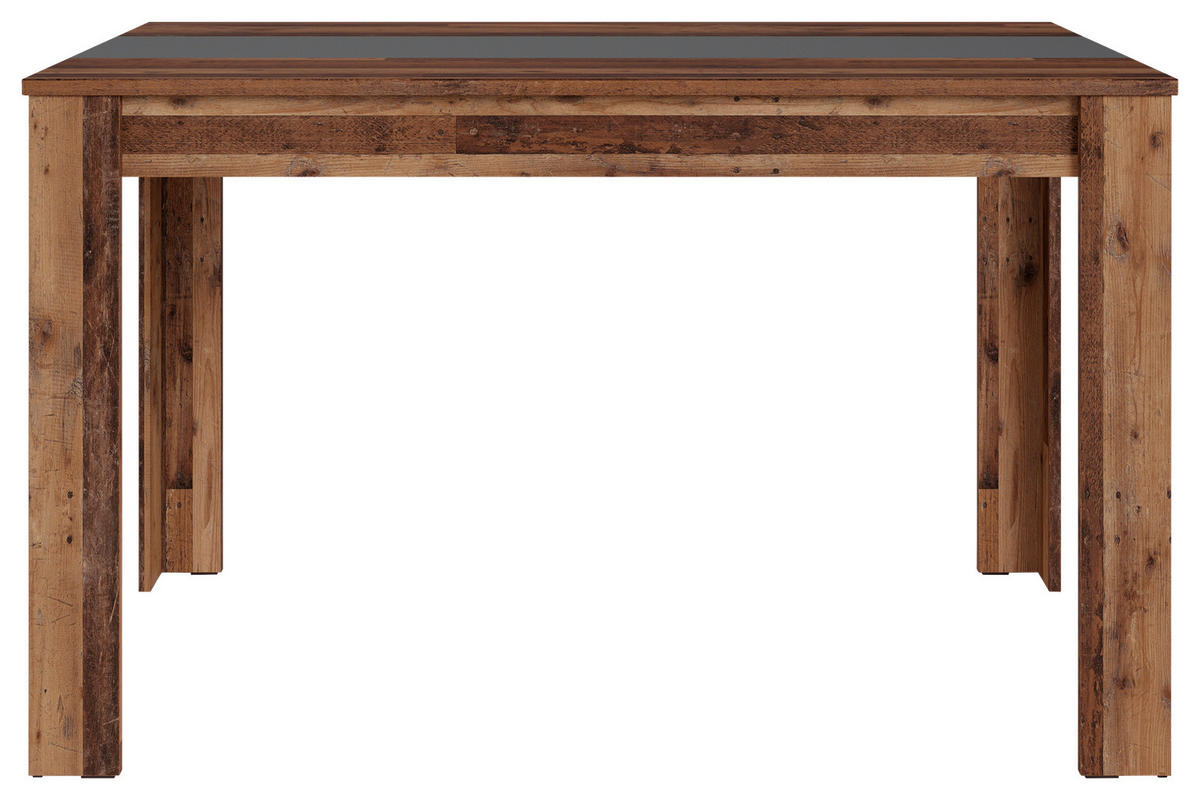 Tisch NORI Eiche Old Wood Nachbildung B/H/T: ca. 140x75x80 cm NORI - Eiche (140,00/75,00/80,00cm) - byLIVING
