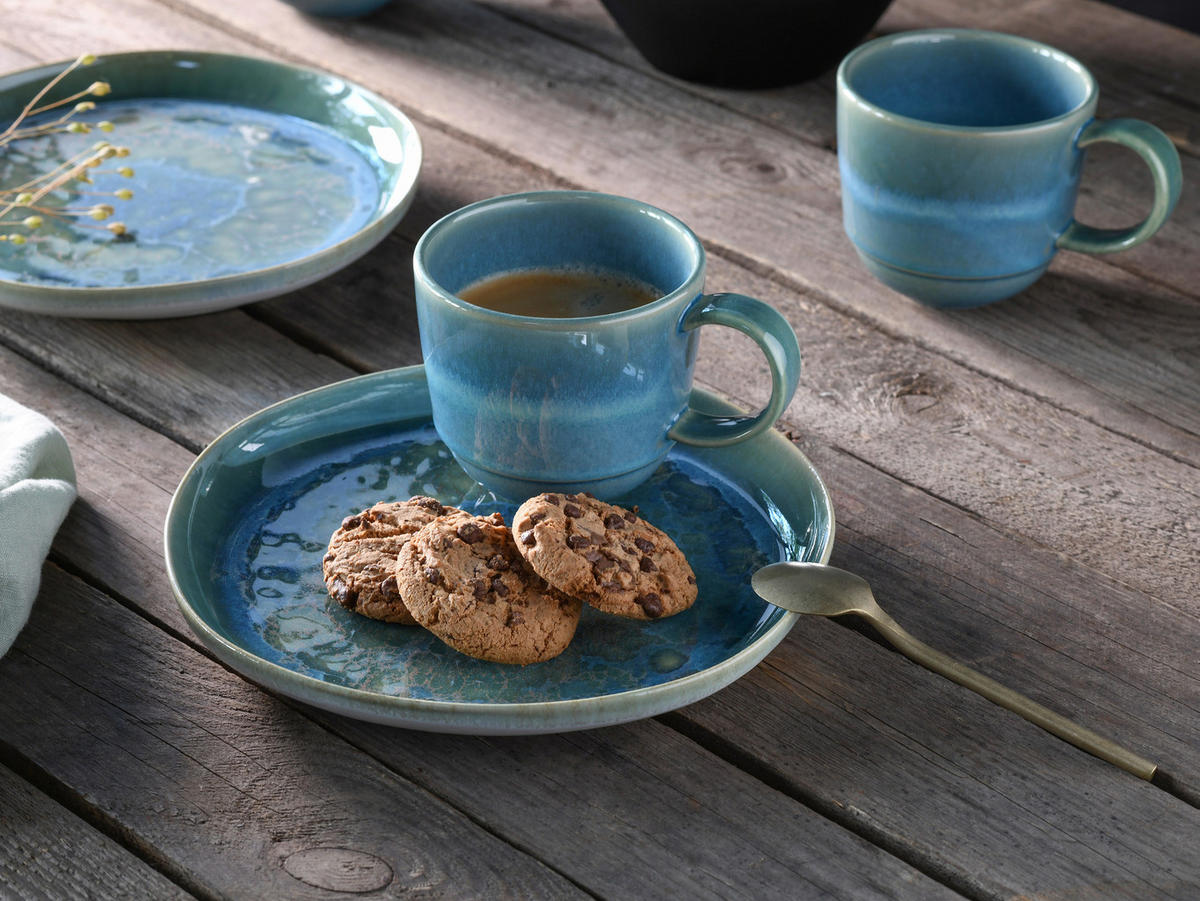 CreaTable Kaffeebecher Yuki multicolor Steinzeug Yuki - multicolor - CreaTable