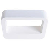 Näve Leuchten LED-Leuchten 1169623 weiß Gips B/H/T: ca. 12x5x20 cm 1 Brennstellen LED-Wandleuchte - weiß (12,00/5,00/20,00cm) - Näve Leuchten