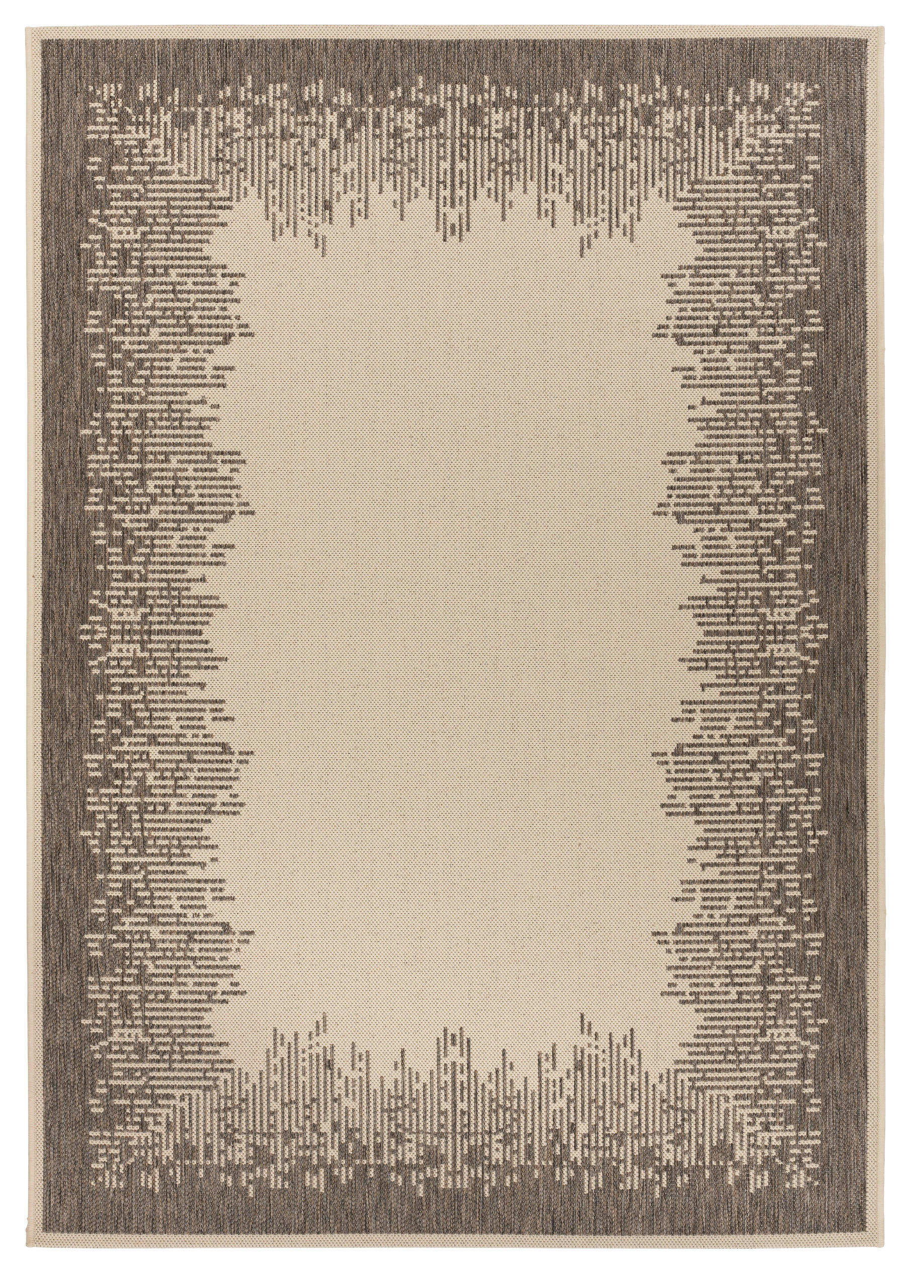 360Living Teppich Splash braun B/L: ca. 160x230 cm Splash - braun/creme (160,00/230,00cm) - 360Living