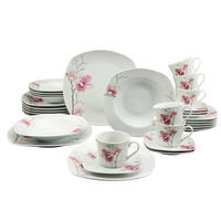CreaTable Kombiservice Amelie multicolor Porzellan 30 tlg. Amelie - multicolor - CreaTable