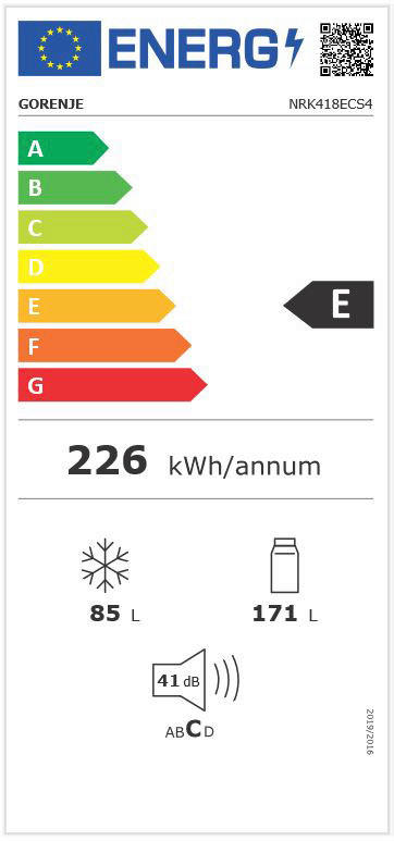 Gorenje Kühl-/Gefrierkombination NRK418...