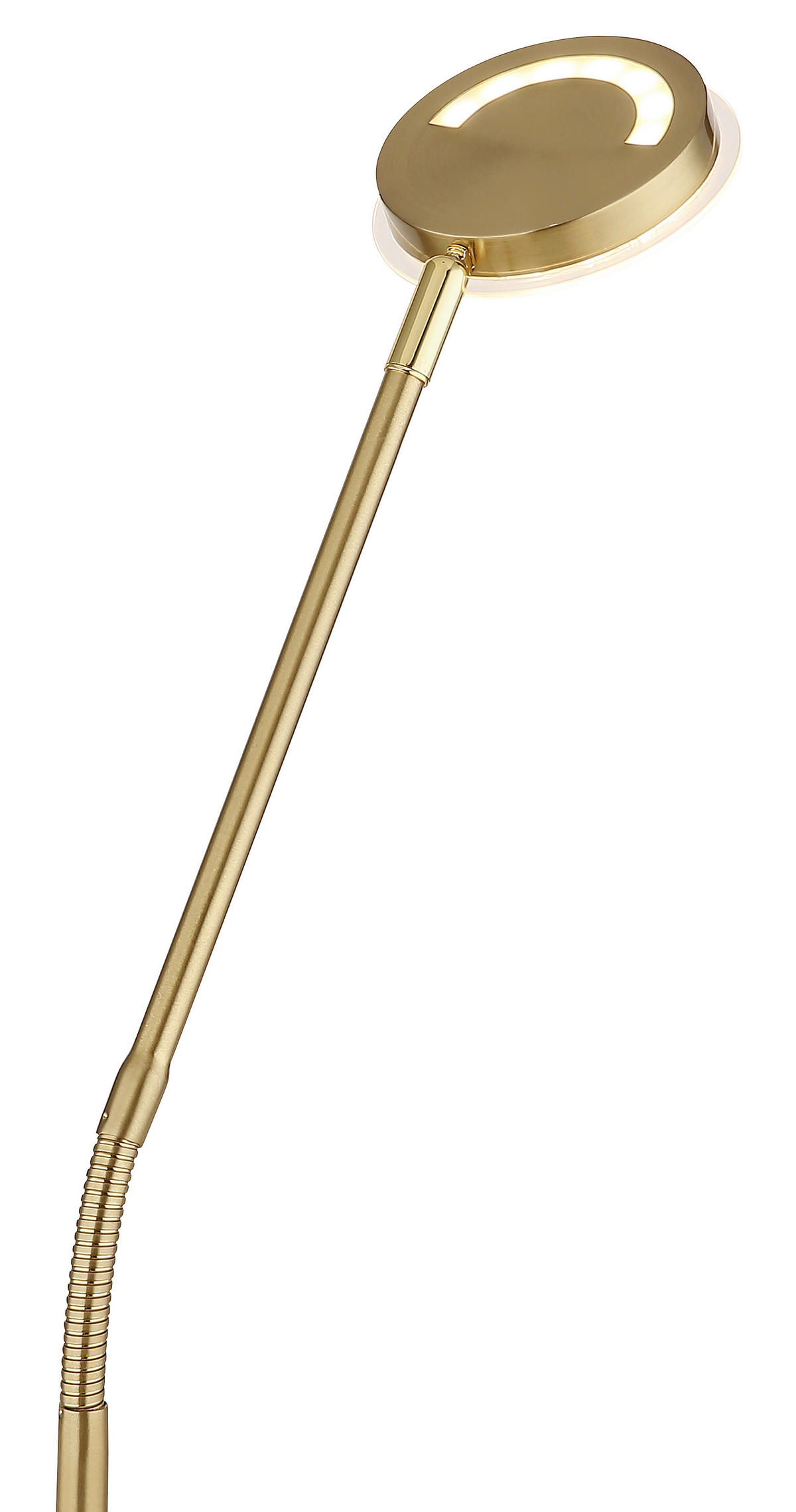 GLOBO Stehleuchte messing Metall B/H/L: ca. 20x173x52 cm 1 Brennstellen SILVIO - messing (52,00/20,00/173,00cm) - GLOBO