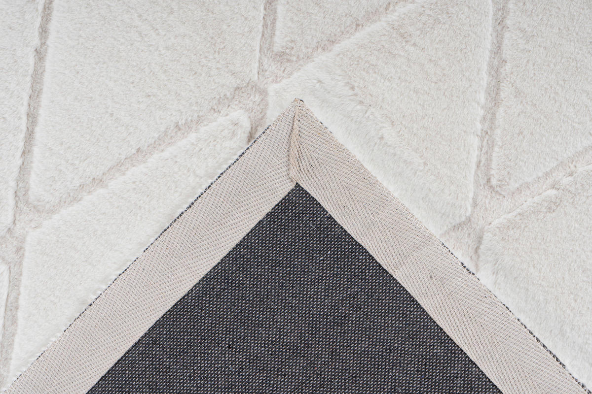 360Living Teppich Vivica creme B/L: ca. 80x250 cm Vivica - weiß/creme (80,00/250,00cm) - 360Living