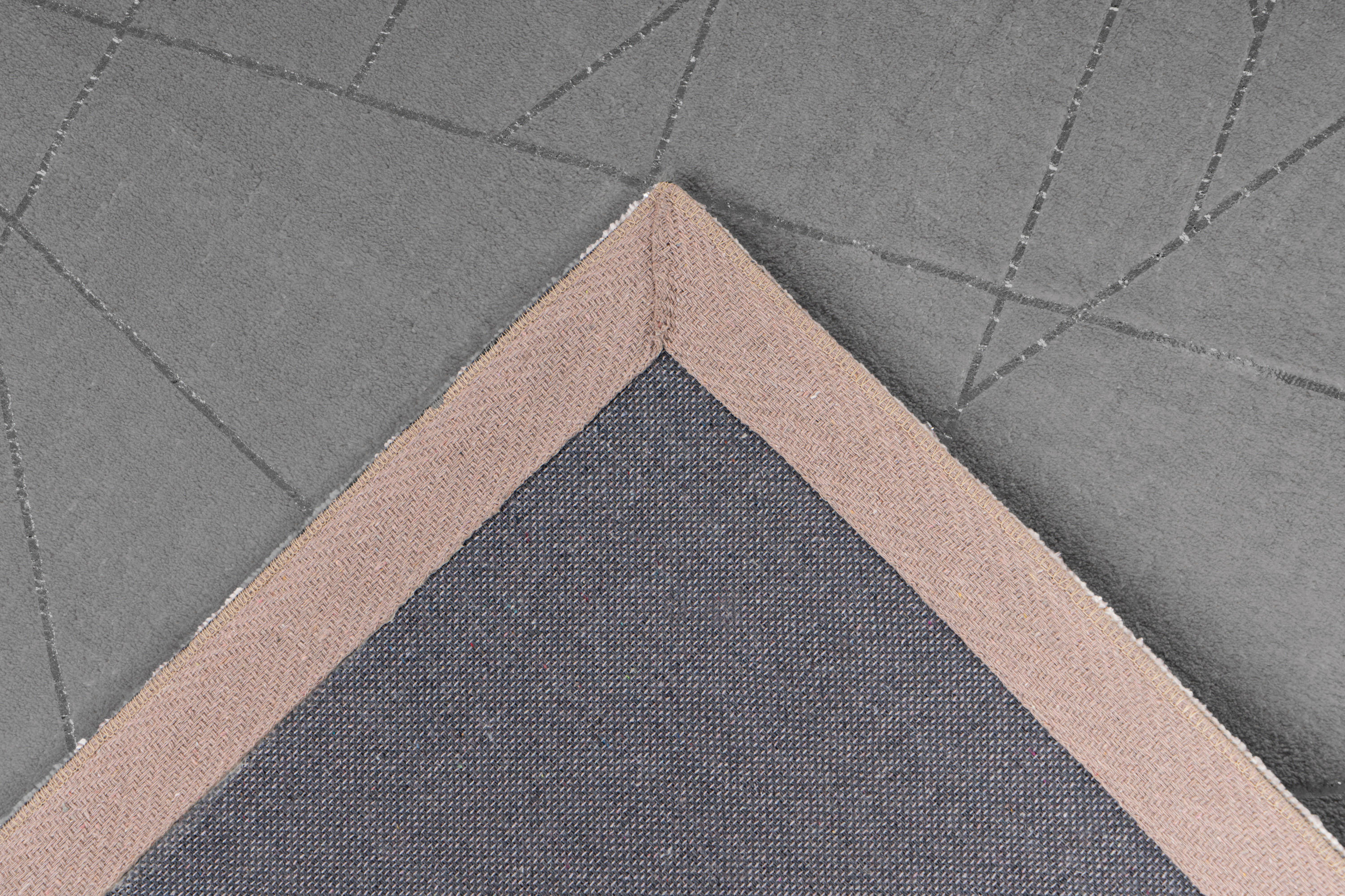 360Living Teppich Bijou taupe B/L: ca. 200x290 cm Bijou - taupe/silber (200,00/290,00cm) - 360Living