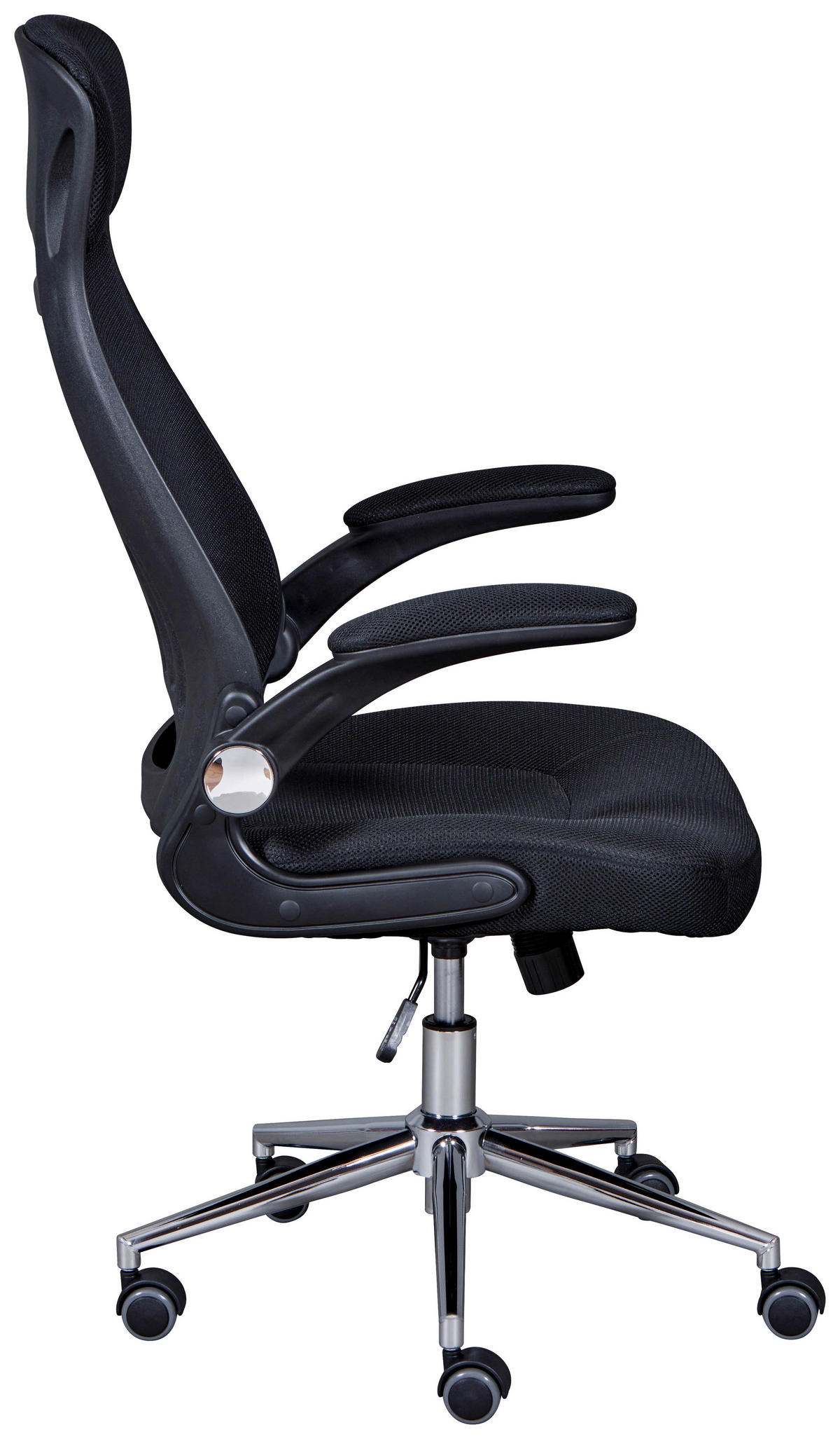 Drehstuhl XL Tecwork schwarz Textil XL Tecwork - schwarz (65,00/68,00/114,00cm) - Inter Link