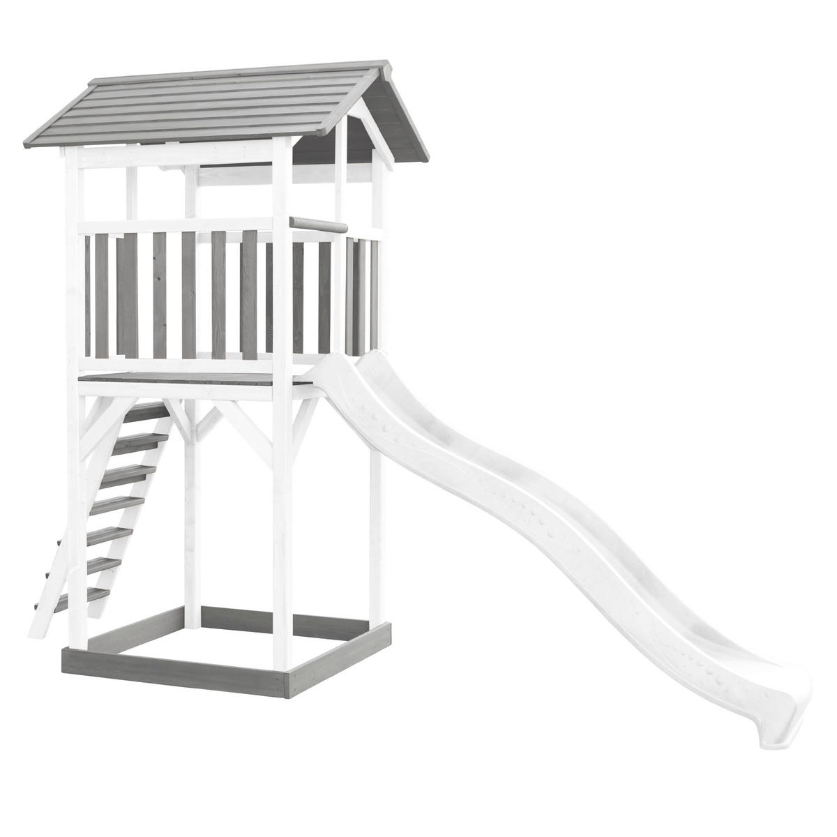 AXI Spielturm Beach Tower weiß B/H/L: ca. 111x242x349 cm Beach Tower - weiß (349,00/111,00/242,00cm) - AXI