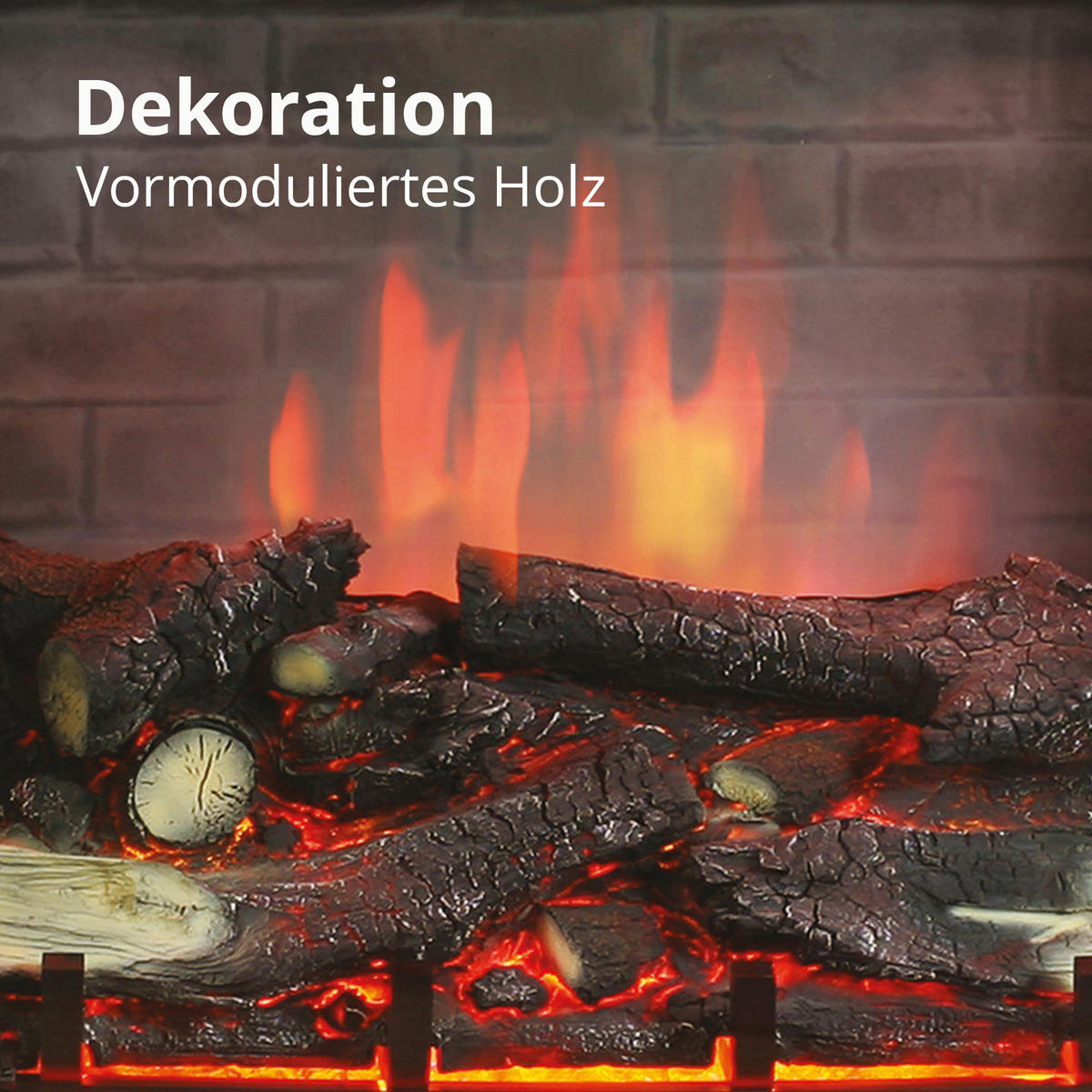 Balderia Einbaukamin Calida 33" schwarz B/H/T: ca. 89x69x23 cm ca. 2 W Elekt.-Kamin Calida 33" EF45C - schwarz (89,00/69,00/23,00cm) - Balderia