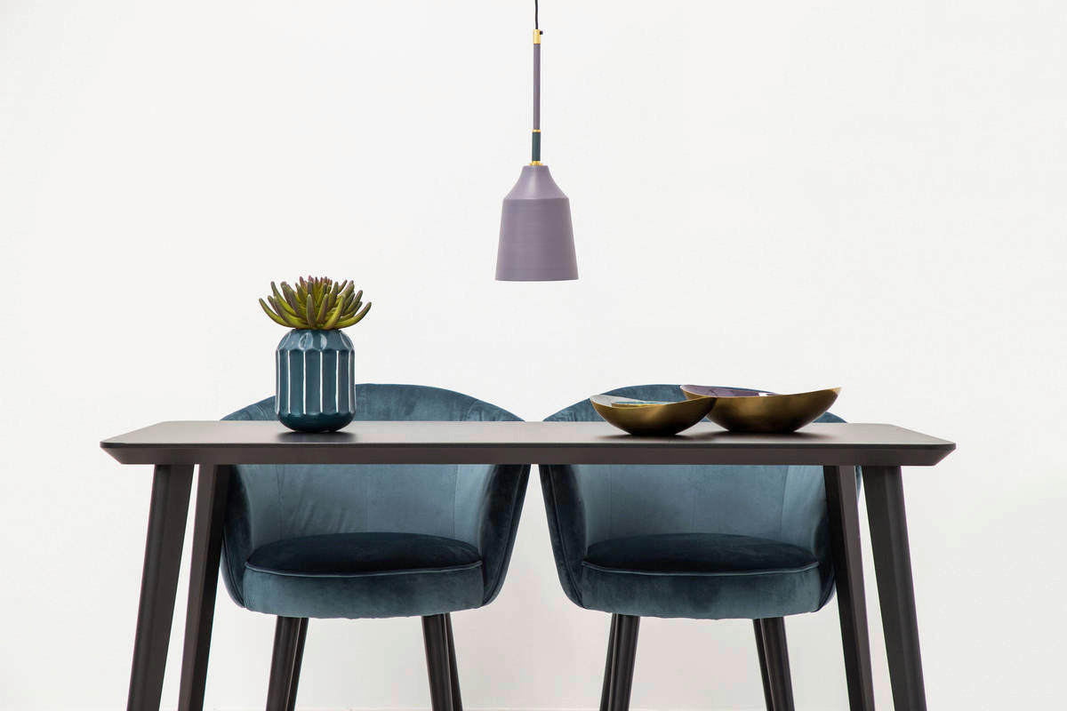 Kayoom Pendelleuchte violett Eisen B/H/L: ca. 15x45x15 cm E27 1 Brennstellen Pendelleuchte KA4056216613288 - violett (15,00/15,00/45,00cm) - Kayoom