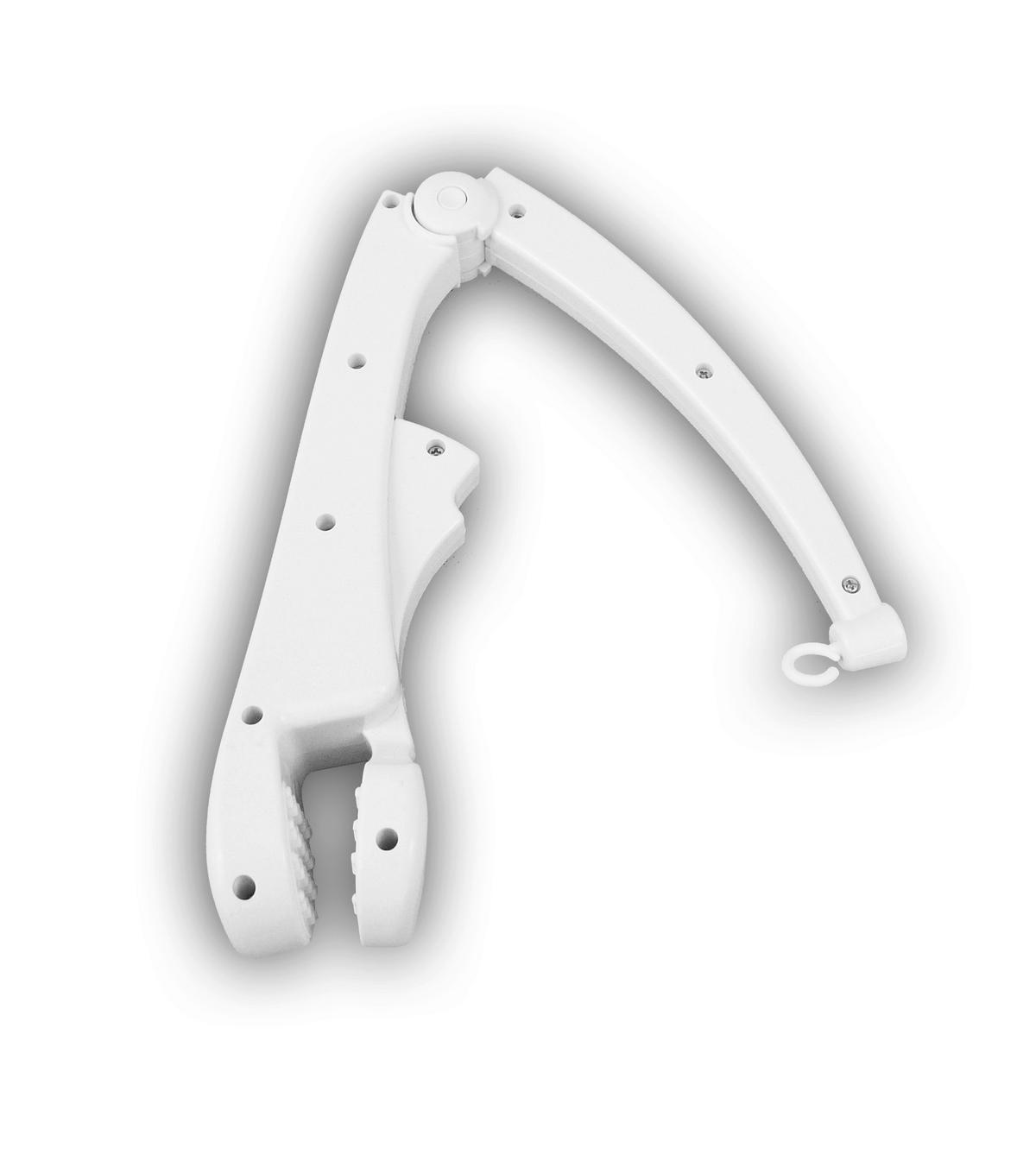 Niermann Mobilehalter zum Klemmen B/H/L: ca. 11x6x35 cm zum Klemmen - weiß (35,00/11,00/6,00cm) - Niermann