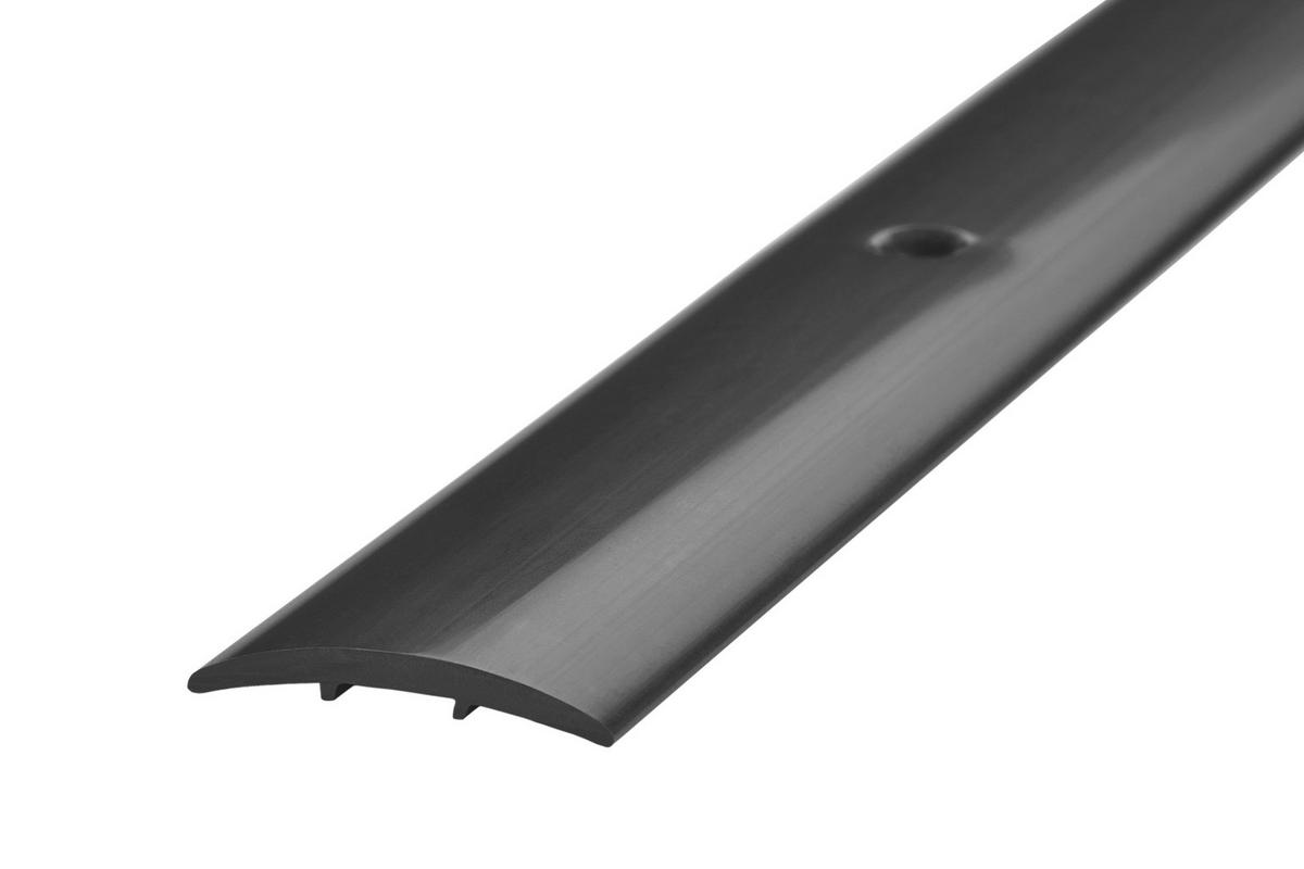 Übergangsprofil schwarz B/L: ca. 3,2x100 cm pro Stück Übergangsprofil 30x1000 Hart-PVC - schwarz (3,20/100,00cm)