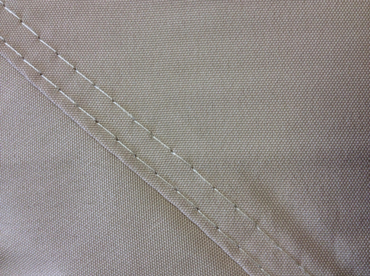 Grasekamp Ersatzdach für Pavillon Antik beige Polyester-Mischgewebe B/L: ca. 296x296 cm Antik - beige (296,00/296,00cm) - Grasekamp