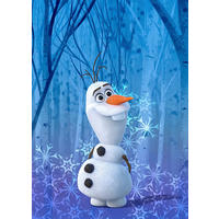 Komar Poster Frozen Olaf Crystal Disney B/L: ca. 50x70 cm Frozen Olaf Crystal - (50,00/70,00cm) - Komar
