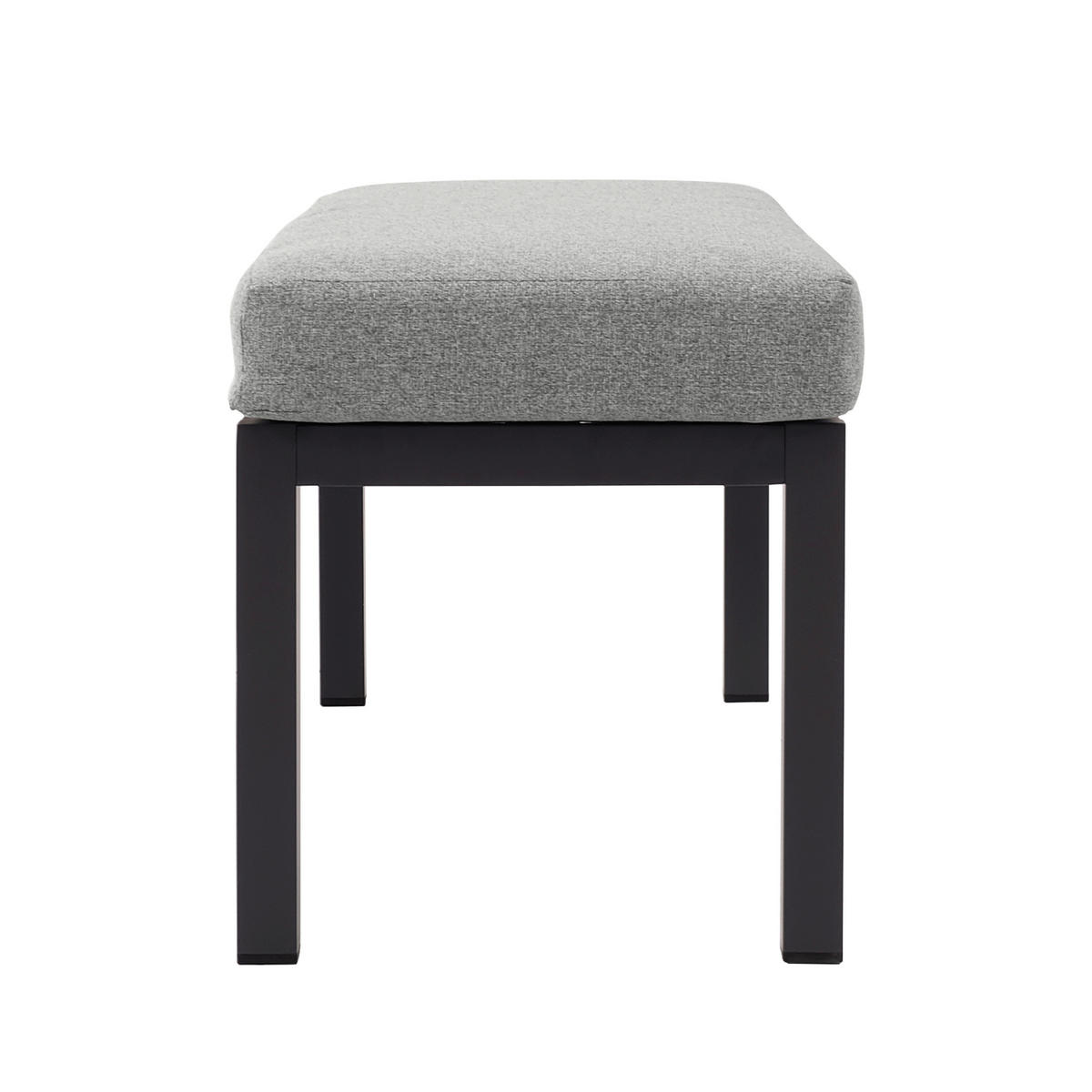 POCOline Gartensitzgruppe Alicante grau Alu Alicante - dunkelgrau/grau - POCOline