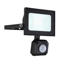 Außenleuchte 34248BS schwarz klar B/H: ca. 11x13 cm LED-Außenleuchte_Helga_I - klar/schwarz (11,00/13,00cm) - GLOBO
