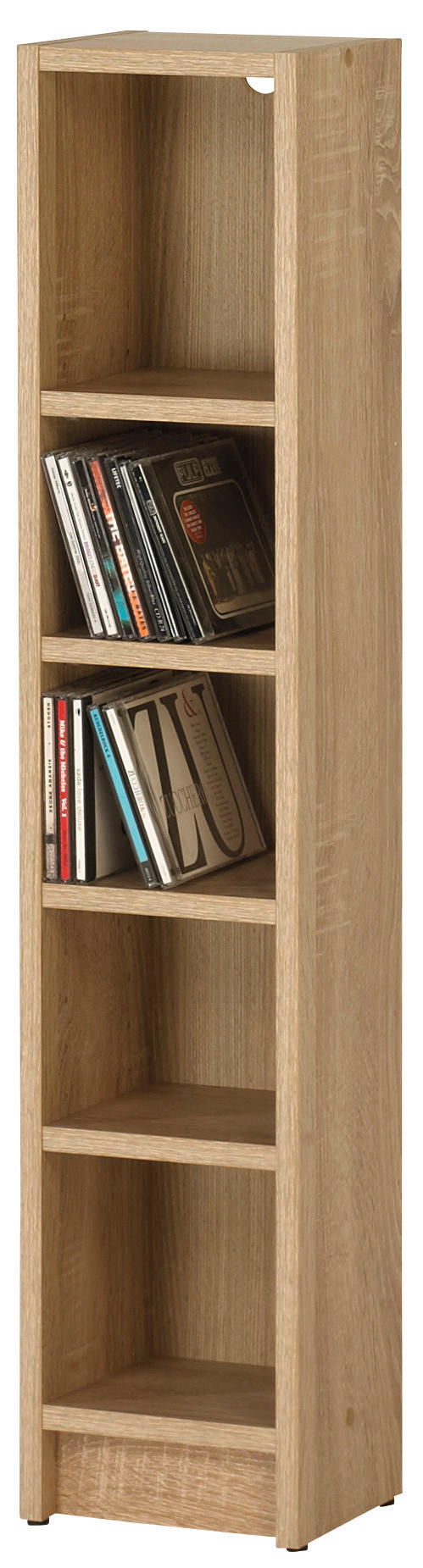 CD Regal Soul Eiche Sonoma Nachbildung B/H/T: ca. 20x97x17 cm Soul - Eiche (20,00/97,00/17,00cm)