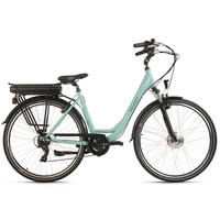 Hollandia City E-Bike Lido 335E 28 Zoll Rahmenhöhe 49 cm 9 Gänge türkis türkis ca. 250 W ca. 36 V ca. 28 Zoll Lido - türkis - Hollandia