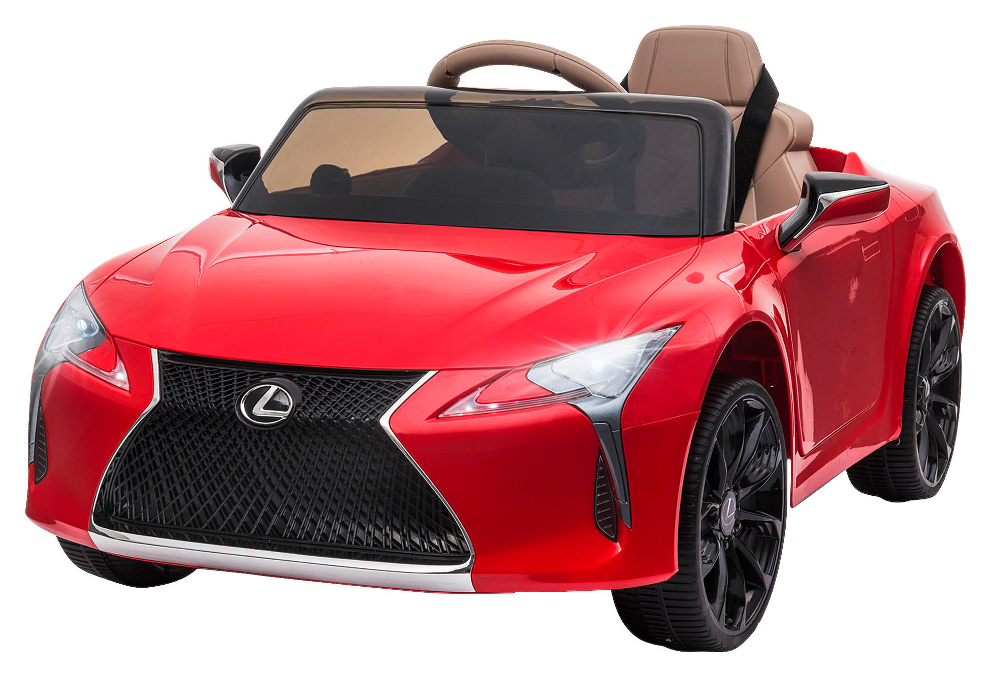 HOMCOM Kinderauto Lexus rot B/H/L: ca. 63x44x106 cm Lexus - rot (106,00/63,00/44,00cm) - HOMCOM